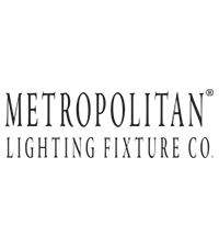 Metropolitan Lighting brand logo, text-only style