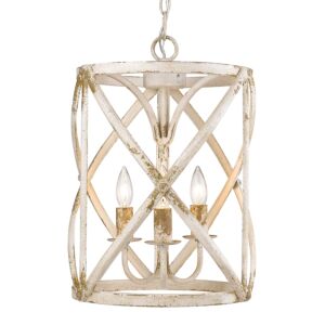 Alcott Ai 3-Light Pendant in Antique Ivory