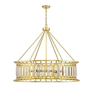 Daintree Ten Light Chandelier in True Gold by Savoy House