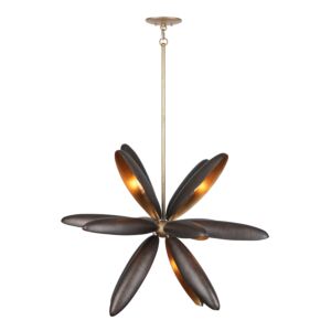 Estrella Del Mar 14 Light Chandelier in Centuraith Burnished Gold by Savoy House