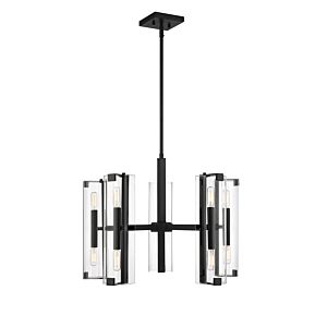 Winfield 10-Light Chandelier in Matte Black