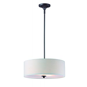 Bongo Three Light Semi Flush Mount in Oil Rubbed Bronze by Maxim