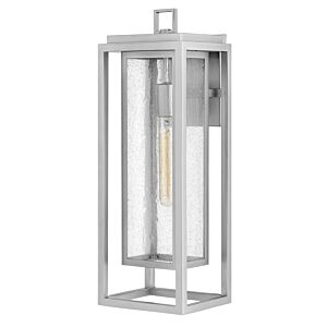 Hinkley Republic 1-Light Outdoor Light In Satin Nickel