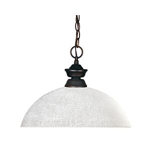 Z-Lite Riviera 1-Light Pendant Light In Olde Bronze