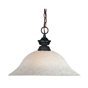 Z-Lite Pendant Lights 1-Light Pendant Light In Olde Bronze