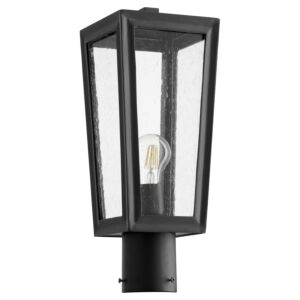 Bravo 1-Light Post Mount in Textured Black