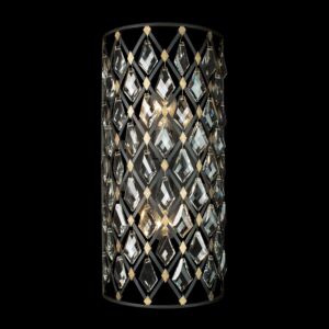 Windsor Two Light Wall Sconce in CarbonHavana Gold by Varaluz