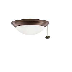 Accessory LED Fan Light Kit in Weathered Copper Powder Coat by Kichler