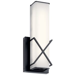 Trinsic 1-Light LED Wall Sconce in Matte Black