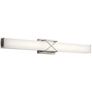 Trinsic LED Linear Bath in Brushed Nickel by Kichler