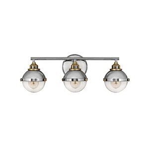 Fletcher 3-Light LED Bathroom Vanity Light in Polished Nickel