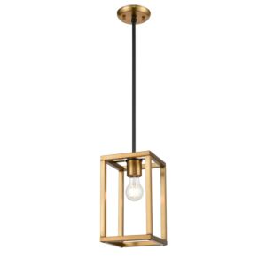 Sambre 1-Light Mini-Pendant in Multiple Finishes and Brass and Graphite