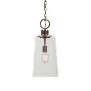 Rosston  Mini Pendant in Antique Brass by Uttermost