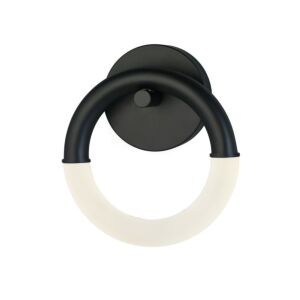 Acryluxe Wall Sconce in Black