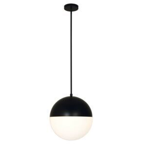 Fusion 3-Light Pendant in Black