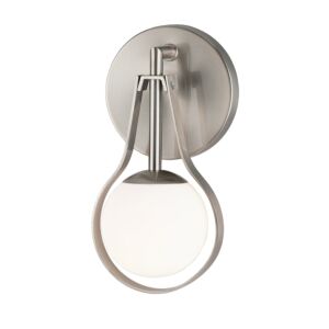 Fusion  Wall Sconce in Brushed Nickel by Justice Designs