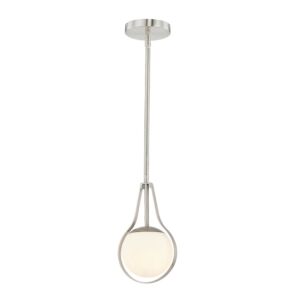 Fusion  Pendant in Brushed Nickel by Justice Designs