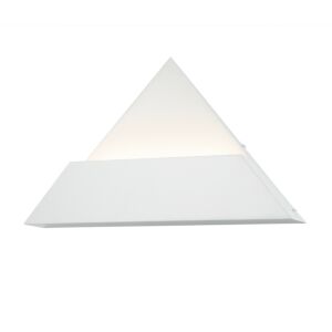 Prism LED Wall Sconce in Matte White by Justice Designs