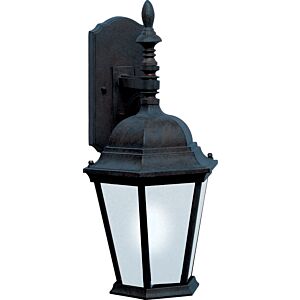 Westlake LED E26 LED Outdoor Wall Sconce in Black by Maxim