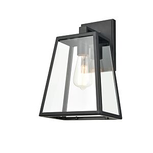 Grant One Light Outdoor Lantern in Powder Coat Black by Millennium