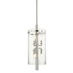 Baxter  Pendant in Polished Nickel by Hudson Valley