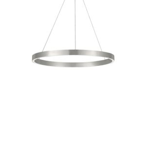 Fiama 1-Light LED Suspension in Satin Nickel