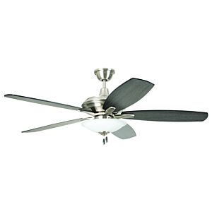 Jamison 1-Light 52" Hanging Ceiling Fan in Brushed Polished Nickel