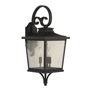 Craftmade Tillman 3-Light Outdoor Wall Light in Textured Matte Black