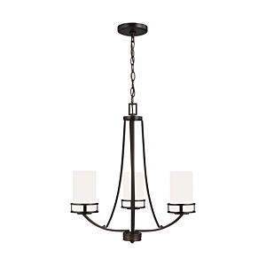 Generation Lighting Robie 3-Light Rustic Chandelier in Bronze