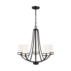 Generation Lighting Robie 5-Light Rustic Chandelier in Bronze