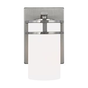 Generation Lighting Robie Bathroom Vanity Light in Brushed Nickel