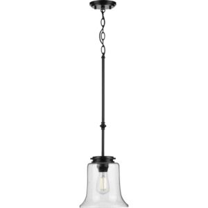 Winslett 1-Light Mini Pendant in Black