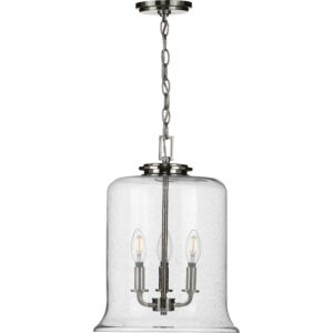 Winslett 3-Light Pendant in Brushed Nickel