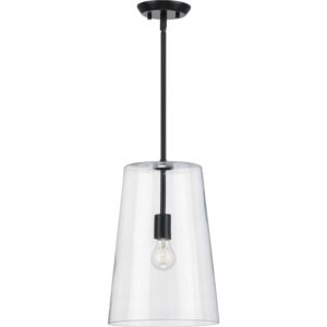 Clarion 1-Light Pendant in Black