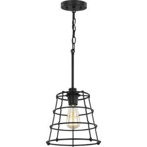 Chambers 1-Light Mini Pendant in Black