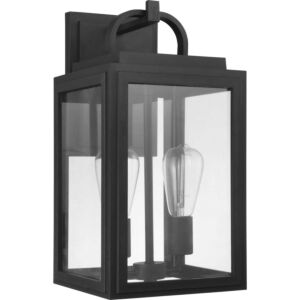 Grandbury 2-Light Wall Lantern in Black