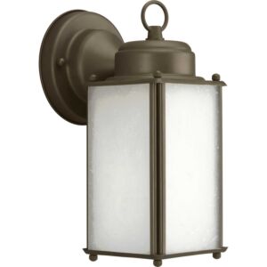 Roman Coach 1-Light Wall Lantern in Antique Bronze