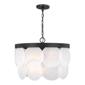 Mellita 6-Light Pendant in Midnight Black