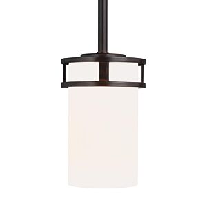 Generation Lighting Robie Mini Pendant in Bronze