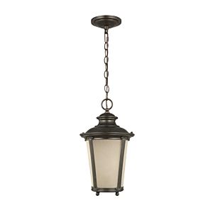 Generation Lighting Cape May Outdoor Hanging Light in Burled Iron