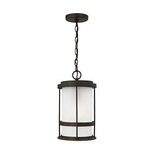 Generation Lighting Wilburn Outdoor Hanging Light in Antique Bronze