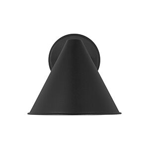 Generation Lighting Crittenden Outdoor Wall Light in Black