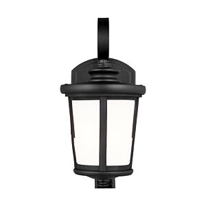 Generation Lighting Eddington Outdoor Wall Light in Black