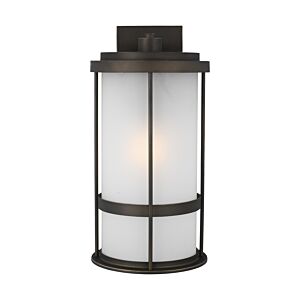 Generation Lighting Wilburn Outdoor Wall Light in Antique Bronze