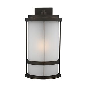 Generation Lighting Wilburn Outdoor Wall Light in Antique Bronze