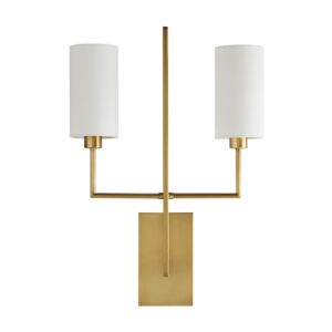 Blade Two Light Wall Sconce in Antique Brass by Arteriors