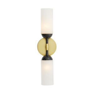 Emmett Two Light Wall Sconce in Antique Brass by Arteriors