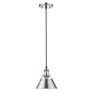 Orwell CH 1-Light Mini Pendant in Chrome