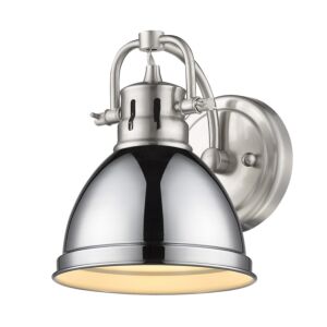 Duncan  Bathroom Vanity Light in Pewter by Golden Lighting