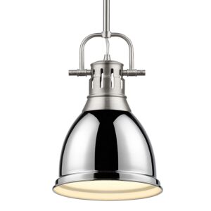 Duncan  Pendant in Pewter by Golden Lighting